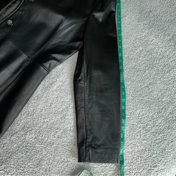 Jacqueline Ferrar Black Leather Jacket - Picture 8 of 12